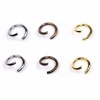 200pcs Jewelry Making Round Open Jump Rings 4mm 5mm 6mm 8mm Gold Silver Color Metal Iron Split Rings Connectors Findings For Diy
200pcs Jewelry Making Round Open Jump Rings 4mm 5mm 6mm 8mm Gold Silver Color Metal Iron Split Rings Connectors Findings For Diy