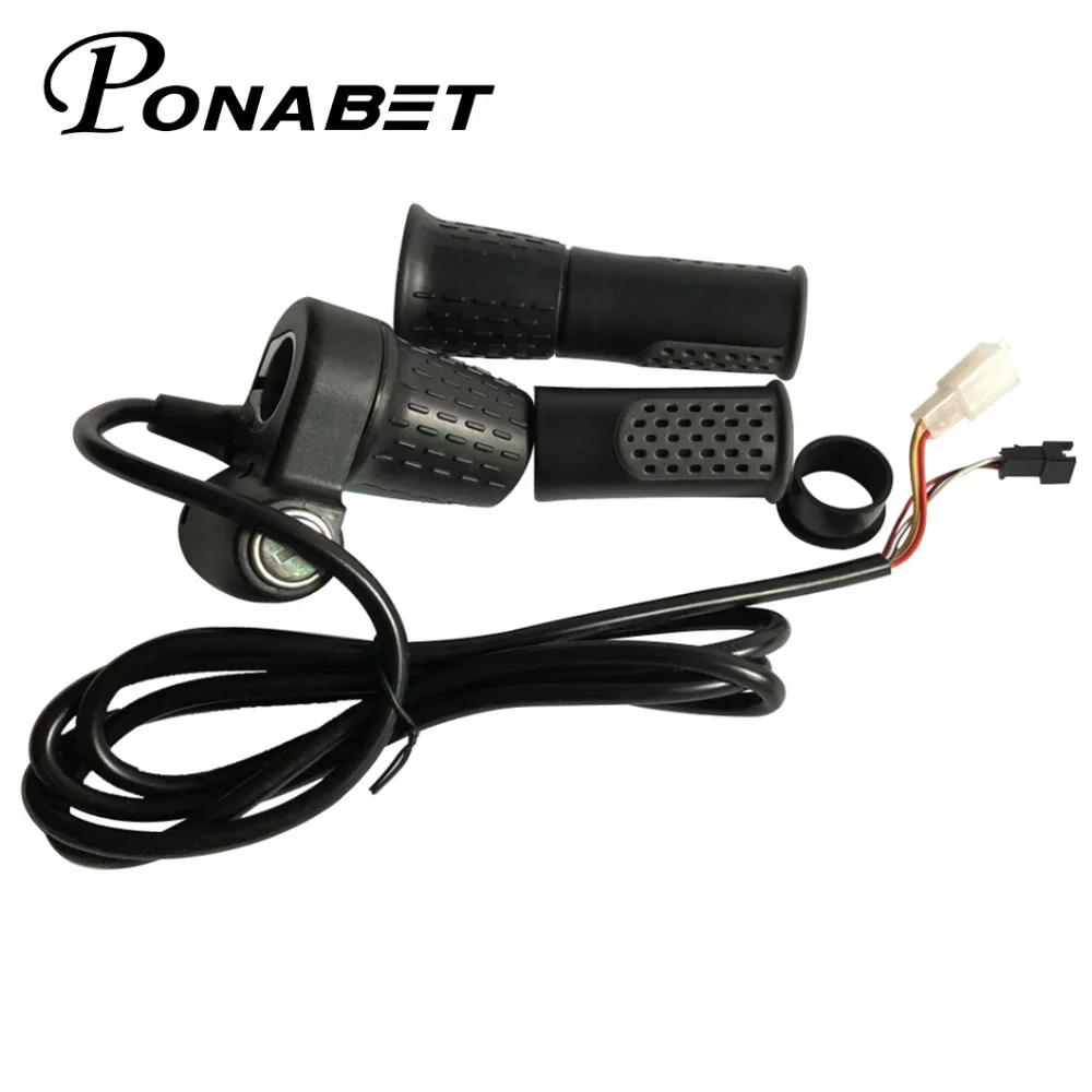 Twist Throttle For Electric Bike Accessories Bicycle 24/36/48/60/72V Half-Bar Ebike Throttle Parts Kit Accelerator
Twist Throttle For Electric Bike Accessories Bicycle 24/36/48/60/72V Half-Bar Ebike Throttle Parts Kit Accelerator