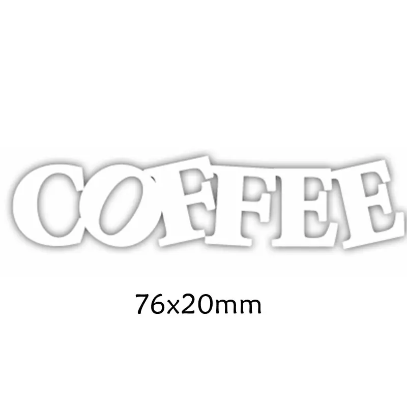 Coffee Words Metal Cutting Dies DIY Scrapbooking Embossing Paper Cards Making Crafts Supplies New 2019 Diecut
Coffee Words Metal Cutting Dies DIY Scrapbooking Embossing Paper Cards Making Crafts Supplies New 2019 Diecut