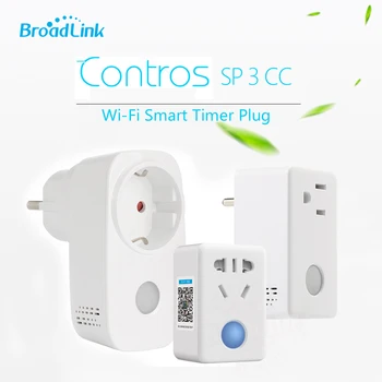 Broadlink SP3 cc Socket EU US SP Mini3 Contros Smart Plug Wireless WiFi Remote Control 16A /15A Power Supply Plug IOS Android
Broadlink SP3 cc Socket EU US SP Mini3 Contros Smart Plug Wireless WiFi Remote Control 16A /15A Power Supply Plug IOS Android