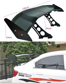 Carbon Fiber Universality Sedan Three-box Car Rear Spoiler Wing trunk lip Auto Car Lip Spoilers 1968-2018-Up(150 * 23 * 10)
Carbon Fiber Universality Sedan Three-box Car Rear Spoiler Wing trunk lip Auto Car Lip Spoilers 1968-2018-Up(150 * 23 * 10)