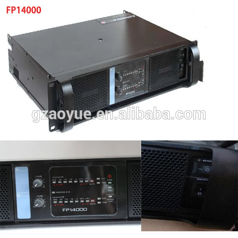 Image Manufacturer high quality fp14000 crown power amplifier