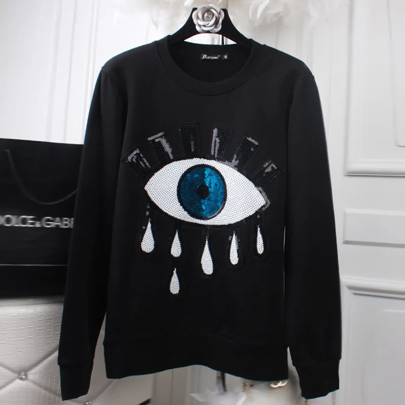 Fleece Jacket Women Sweatshirts Spring Fashion Long Sleeve Ladies Eyelash Sequin Tracksuit Womens Hoodie Black
Fleece Jacket Women Sweatshirts Spring Fashion Long Sleeve Ladies Eyelash Sequin Tracksuit Womens Hoodie Black
