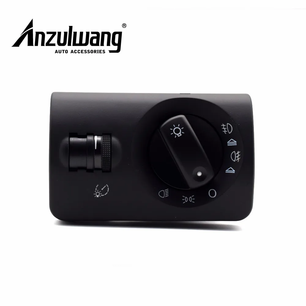 ANZULWANG 4B1941531E 4B1 941 531 E Head Light Fog Lamp Switch Master Headlight switch For Audi A6 4B C5 AVANT S6 | Автомобили и