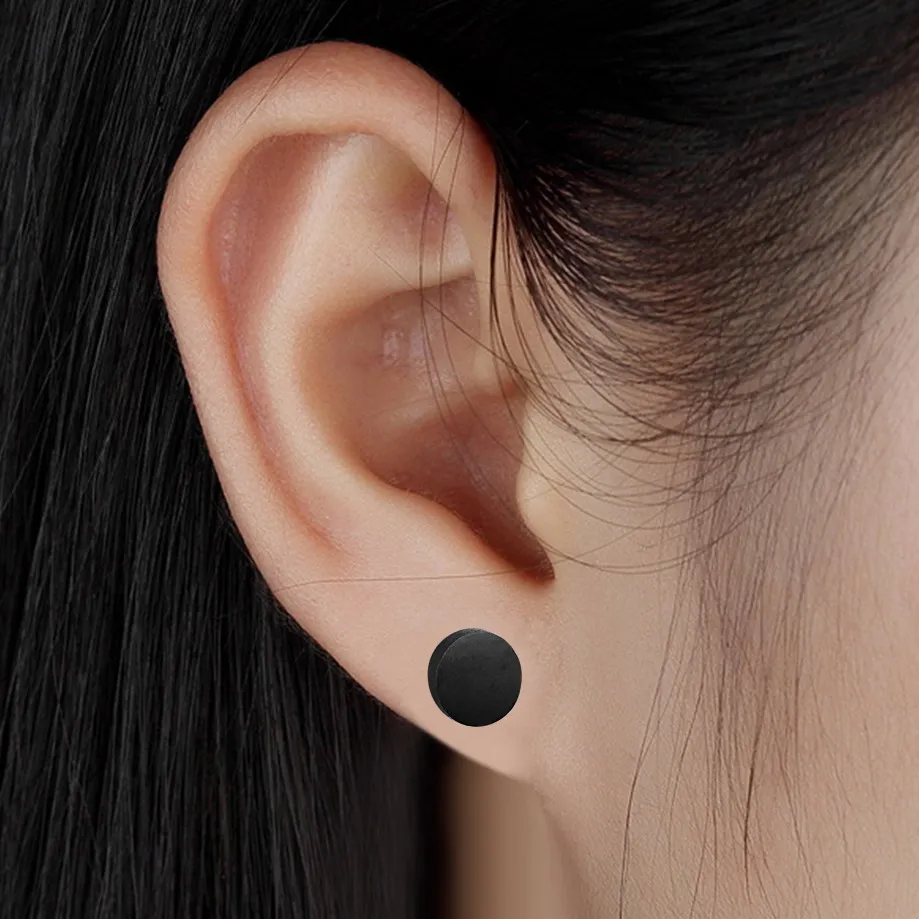 Best Selling NEW Women Fashion Simple Black Stud Earrings Punk Rock Small Earring Piercing Ear Jewelry
Best Selling NEW Women Fashion Simple Black Stud Earrings Punk Rock Small Earring Piercing Ear Jewelry