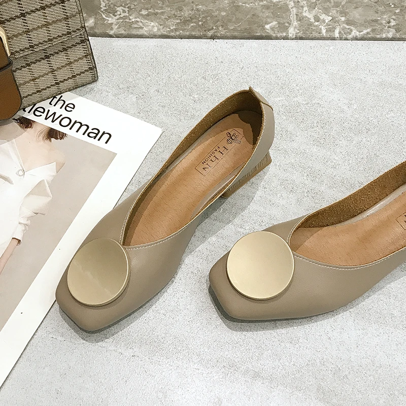 Classics Women Pumps 2019 Spring/Summer New Mules Fashion Round Toe Dress Shoes Casual Loafers Low Heel Lolita Women Shoes
Classics Women Pumps 2019 Spring/Summer New Mules Fashion Round Toe Dress Shoes Casual Loafers Low Heel Lolita Women Shoes