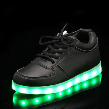 2016 Autumn New LED USB CHARGER Shoes Kids Leather Boys Shoes With Colorful Flash Lights Girls Shoes Luminous Shoes Children
2016 Autumn New LED USB CHARGER Shoes Kids Leather Boys Shoes With Colorful Flash Lights Girls Shoes Luminous Shoes Children