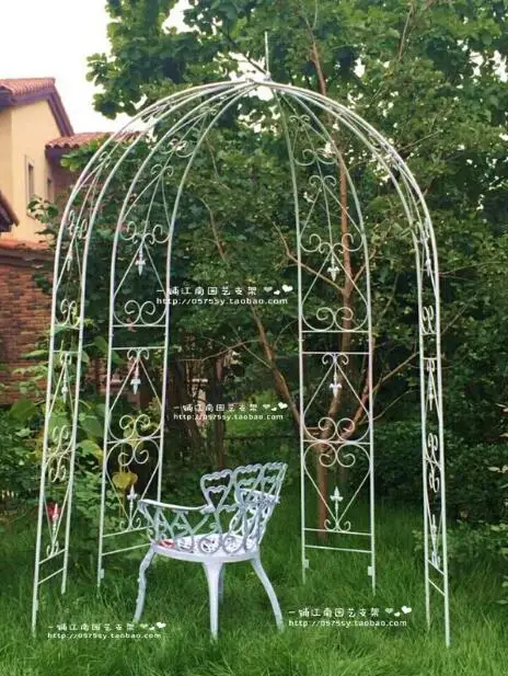 New European-style iron rattan flower rack, bow rose rack, European-style arch rack 1.5 meters wide and 2.5 meters wide
New European-style iron rattan flower rack, bow rose rack, European-style arch rack 1.5 meters wide and 2.5 meters wide