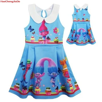 HaoChengJiaDe Trolls Dress Children Summer sleeveless Dresses Girls Baby Costume Princess Party Dress Girl Kid Casual Clothes
HaoChengJiaDe Trolls Dress Children Summer sleeveless Dresses Girls Baby Costume Princess Party Dress Girl Kid Casual Clothes
