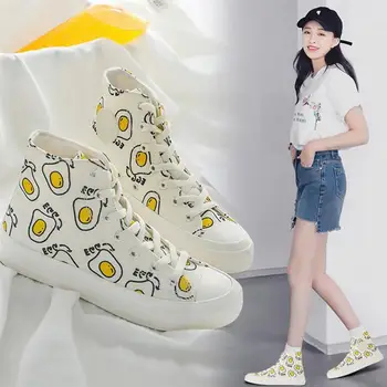 Women Printed Canvas Women Sneakers 2020 Fashion Breathble Vulcanized Shoes Women Pu leather Platform Shoes Women Lace up Casual
Women Printed Canvas Women Sneakers 2020 Fashion Breathble Vulcanized Shoes Women Pu leather Platform Shoes Women Lace up Casual