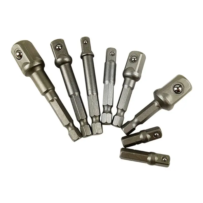 8Pcs Socket Bit Adapter Impact Drill Bits Nut Driver 1/4" 3/8" 1/2" Power Extension Bar Set
8Pcs Socket Bit Adapter Impact Drill Bits Nut Driver 1/4" 3/8" 1/2" Power Extension Bar Set