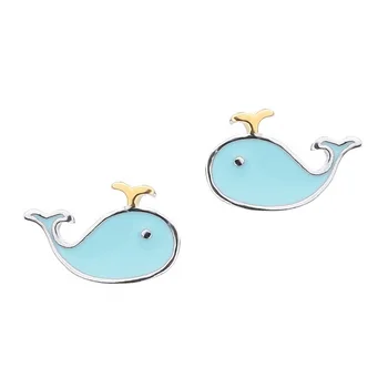 925 Sterling Silver Women's Fashion Blue Symmetry Romantic Crystal Female Anillos Korea fresh blue fish cute marine
925 Sterling Silver Women's Fashion Blue Symmetry Romantic Crystal Female Anillos Korea fresh blue fish cute marine