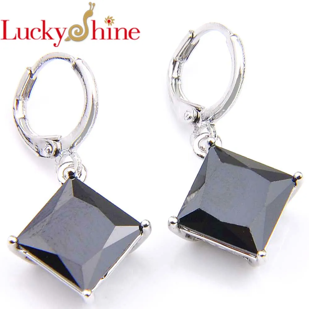 Newest Fashion Sqaure Black Onyx Cubic Zirconia Silver Wedding Dangle Earrings Russia USA Australia Earrings Free Shipping
Newest Fashion Sqaure Black Onyx Cubic Zirconia Silver Wedding Dangle Earrings Russia USA Australia Earrings Free Shipping