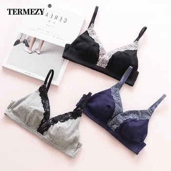 Victoria Bralette bra Women Wireless Bra 95% Cotton brassiere intimates Thin Top 3/4 cup Lace Lingerie Plus Size Bra SML XL XXL
Victoria Bralette bra Women Wireless Bra 95% Cotton brassiere intimates Thin Top 3/4 cup Lace Lingerie Plus Size Bra SML XL XXL