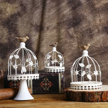 American Iron Birdcage Candlestick Figurine Ornaments Metal Home Decoration Accessories Wedding Gifts Window Display Props Decor
American Iron Birdcage Candlestick Figurine Ornaments Metal Home Decoration Accessories Wedding Gifts Window Display Props Decor