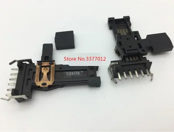 5pcs/lot 35MM S.W switch 3.5 cm plastic Straight slide potentiometer double B50KX2 with midpoint shaft length 12mm with hat
5pcs/lot 35MM S.W switch 3.5 cm plastic Straight slide potentiometer double B50KX2 with midpoint shaft length 12mm with hat