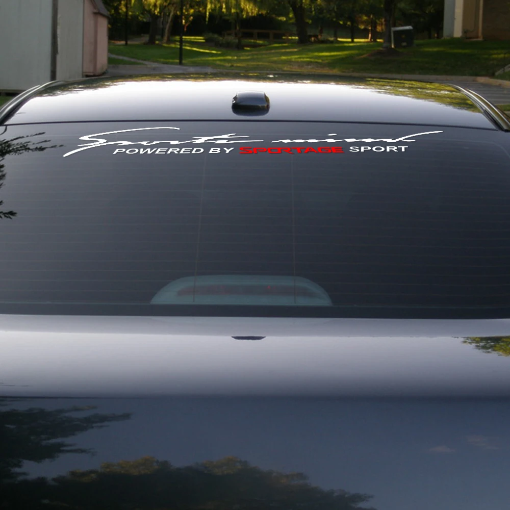 Funny Car Front Rear Windshield Sticker For Kia Sportage 3 4 QL Sport Decal Reflective Vinyl Decoration Auto Accessories Styling
Funny Car Front Rear Windshield Sticker For Kia Sportage 3 4 QL Sport Decal Reflective Vinyl Decoration Auto Accessories Styling