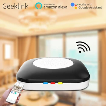 Geeklink Mini Host WIFI+IR+RF Siri Voice Remote Control Smart Home Automation Work with Alexa Google Home Domotica Android iOS
Geeklink Mini Host WIFI+IR+RF Siri Voice Remote Control Smart Home Automation Work with Alexa Google Home Domotica Android iOS