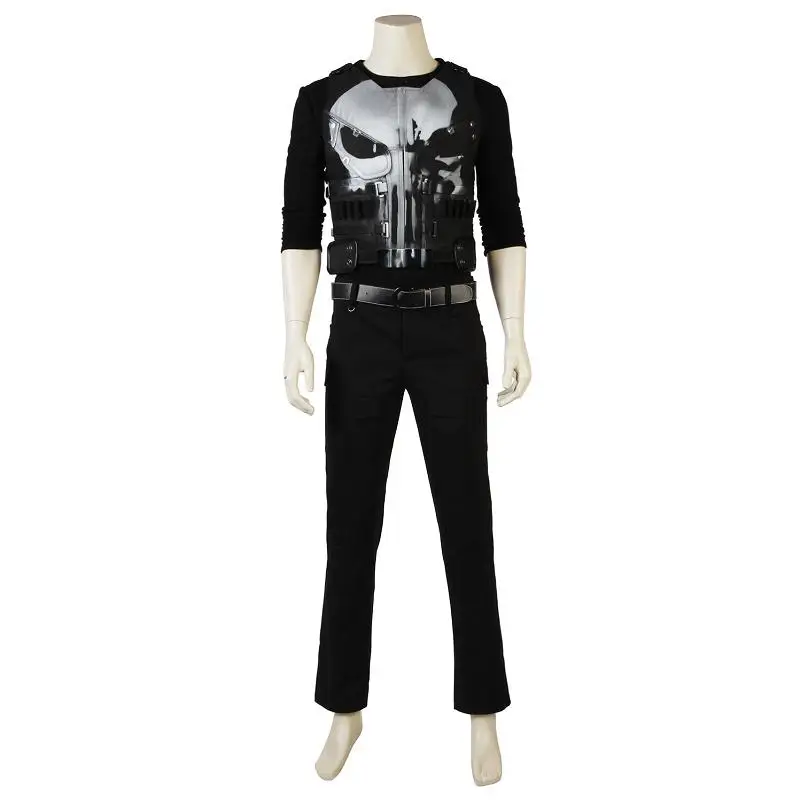 New Arrival The Punisher Season1 Cosplay Adulte Costume T-shirt Punisher Frank Castle Halloween Leather Men Adult Man Party Belt
New Arrival The Punisher Season1 Cosplay Adulte Costume T-shirt Punisher Frank Castle Halloween Leather Men Adult Man Party Belt