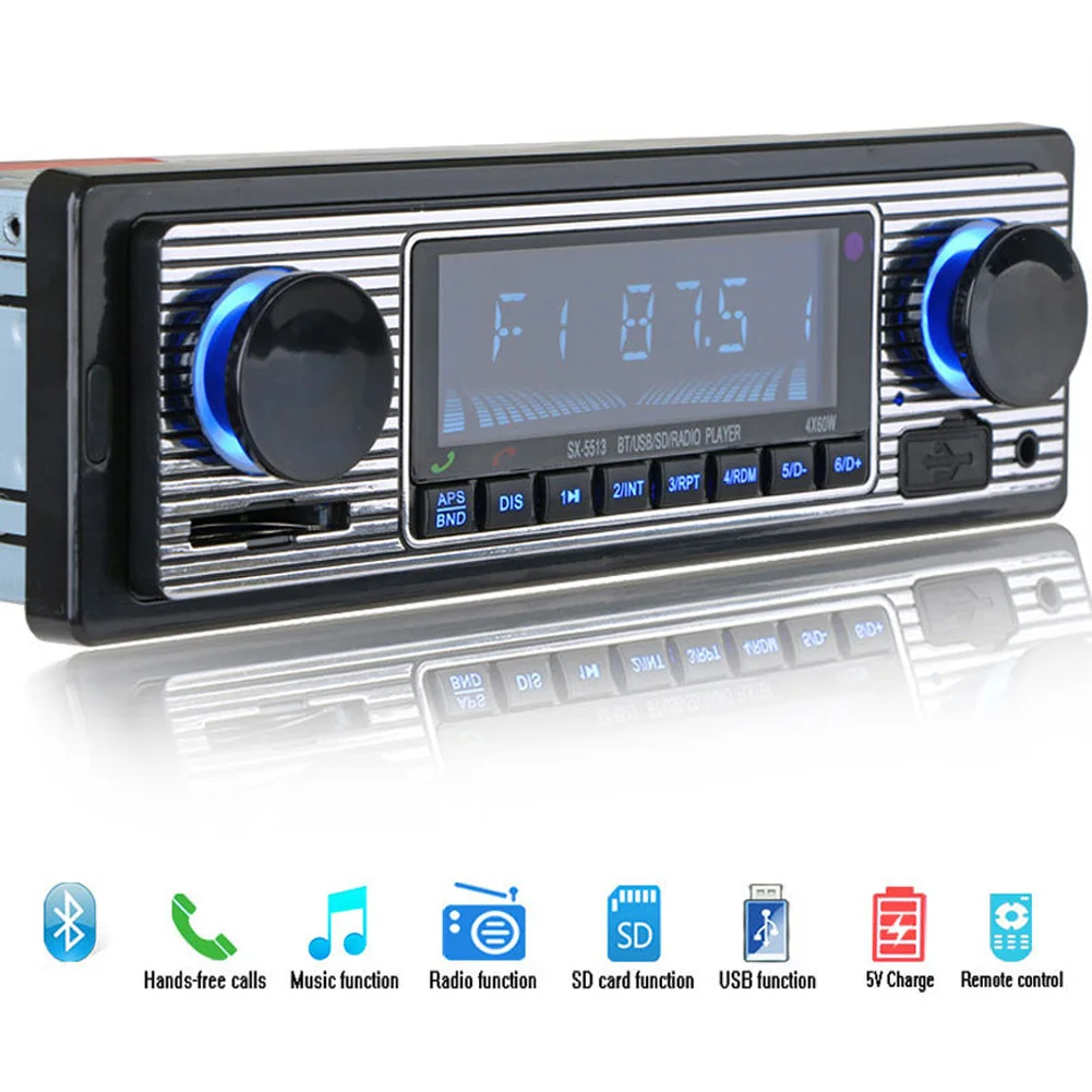 Car MP3 Player FM Modulator Bluetooth LCD Display Music Vintage Audio USB Stereo Radio Aux Function Hands Free AUX
Car MP3 Player FM Modulator Bluetooth LCD Display Music Vintage Audio USB Stereo Radio Aux Function Hands Free AUX