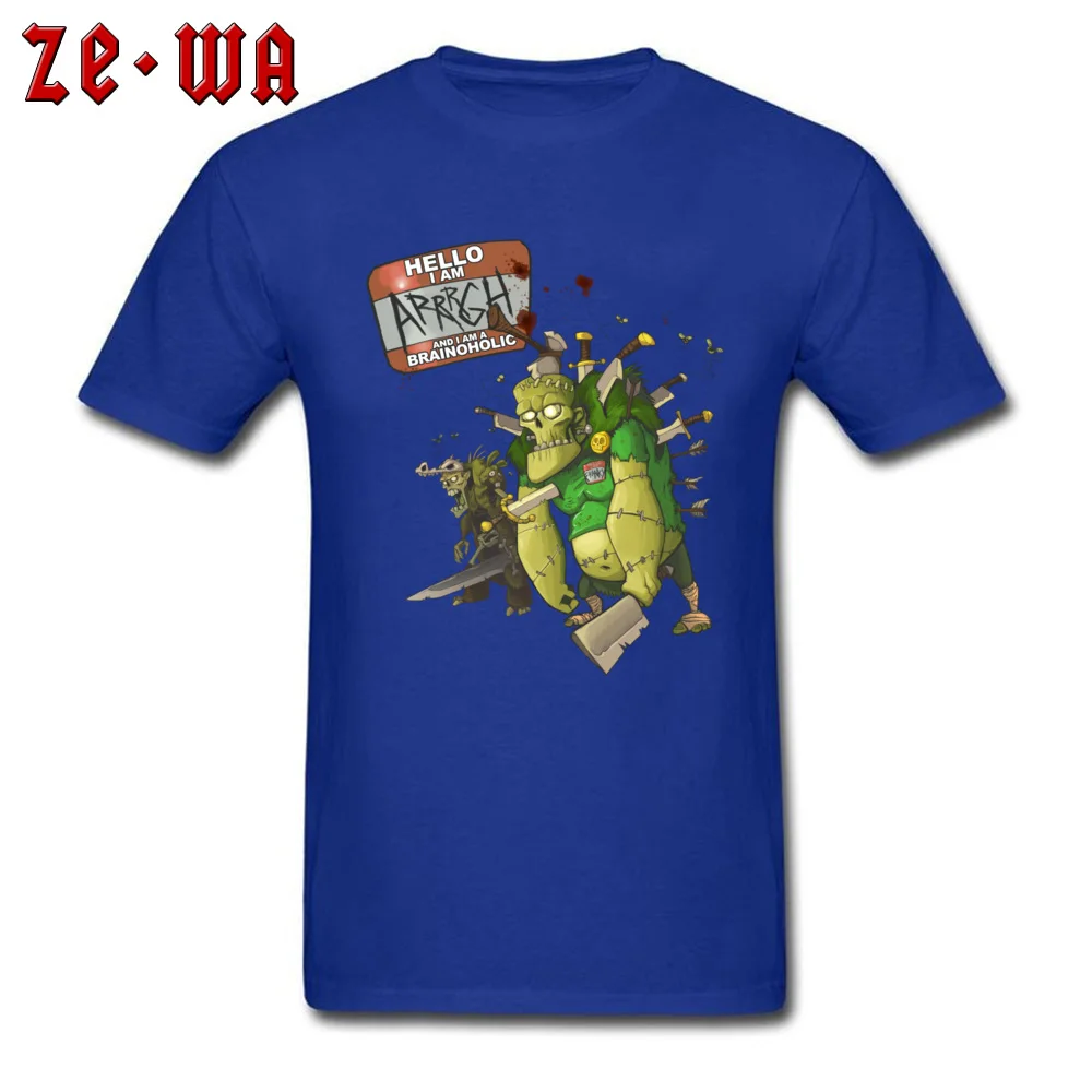 Brainoholic Casual T Shirt for Men 100% Cotton Fabric Thanksgiving Day T Shirt T-shirts Short Sleeve On Sale Round Collar Brainoholic blue