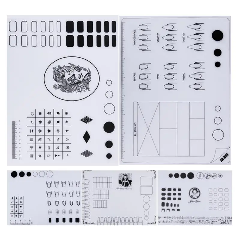 1pcs Professional Nail Art Work Space Mat Nail Stamp Stamping Plate Silicon Table Cover Protector Fairy MAT
1pcs Professional Nail Art Work Space Mat Nail Stamp Stamping Plate Silicon Table Cover Protector Fairy MAT