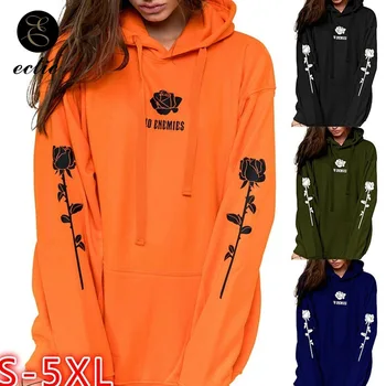 Rose Hoodie Plus Size Hoodies Women 5xl Poleron Mujer 2020 Orange Sweatshirt Gothic Lettering No Enemies Kangaroo Pocket Hoodie
Rose Hoodie Plus Size Hoodies Women 5xl Poleron Mujer 2020 Orange Sweatshirt Gothic Lettering No Enemies Kangaroo Pocket Hoodie