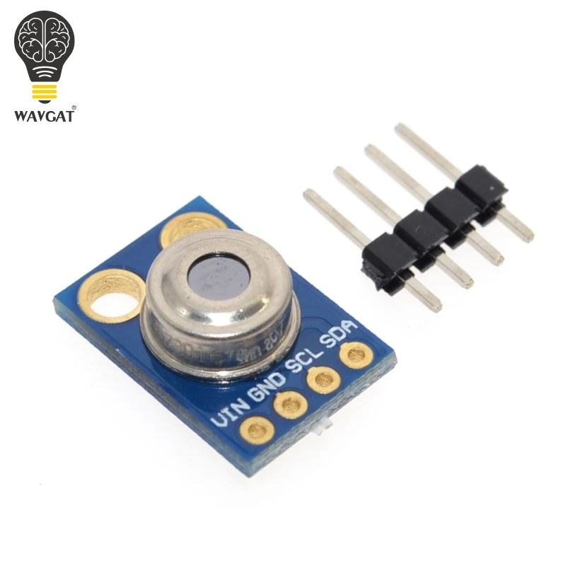 WAVGAT GY-906 MLX90614ESF New MLX90614 Contactless Temperature Sensor Module For Arduino Compatible
WAVGAT GY-906 MLX90614ESF New MLX90614 Contactless Temperature Sensor Module For Arduino Compatible