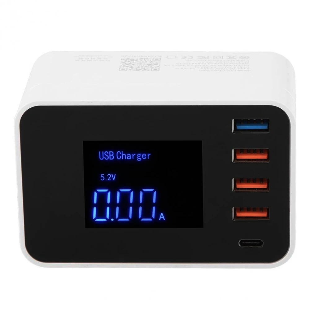 Wwireless Charging Function 5 Ports Mobile Phone Charger US Plug 40W Quick Charge 3.0 Phone Fast Charging Adapters
Wwireless Charging Function 5 Ports Mobile Phone Charger US Plug 40W Quick Charge 3.0 Phone Fast Charging Adapters