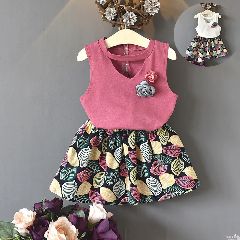 Flower Print Baby Girls Tutu Skirts Sleeveless Cotton 2 Pcs Kids Girl Summer Skirt Set Fashion Children Toddler Clothes Outfits
Flower Print Baby Girls Tutu Skirts Sleeveless Cotton 2 Pcs Kids Girl Summer Skirt Set Fashion Children Toddler Clothes Outfits