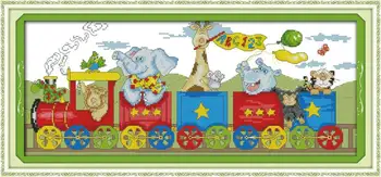 The Happy Train-Laugh Together! DIY Needlework 11CT 14CT DMC Counted Cross Stitch Kits for Embroidery Knitting Needles Crafts
The Happy Train-Laugh Together! DIY Needlework 11CT 14CT DMC Counted Cross Stitch Kits for Embroidery Knitting Needles Crafts