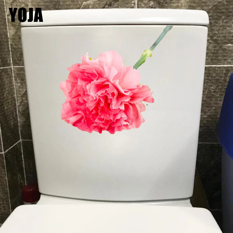 YOJA 20 8*20 см Красивая Гвоздика модная Наклейка на стену для спальни наклейка Туалет