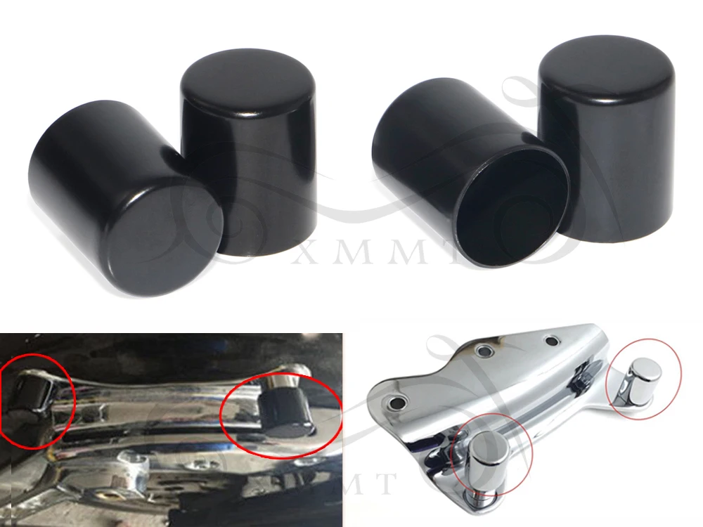 

Motorcycle 4 X Docking Hardware Point Cover Kit For Harley Road King Street Glide Electra FLHR FLHX CVO Sportster Softail Dyna