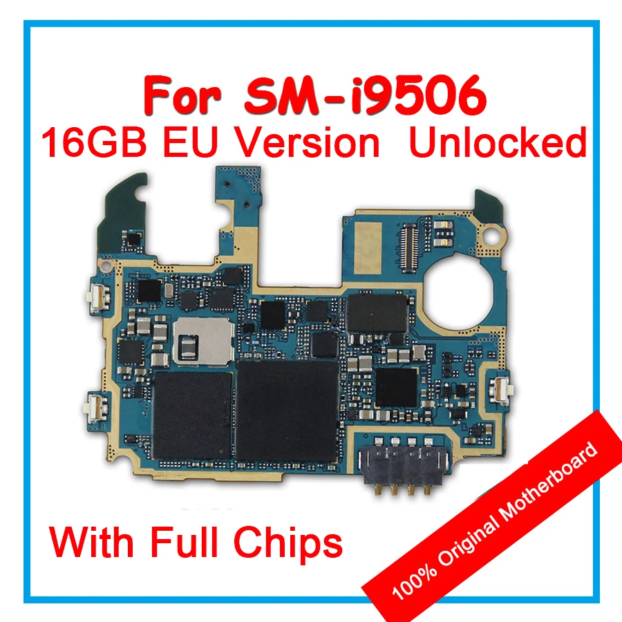 Original Motherboard 16GB EU Version For Samsung Galaxy S4 i9506 100% Unlock Mainboard With Chips Android OS Logic Board Replace
Original Motherboard 16GB EU Version For Samsung Galaxy S4 i9506 100% Unlock Mainboard With Chips Android OS Logic Board Replace
