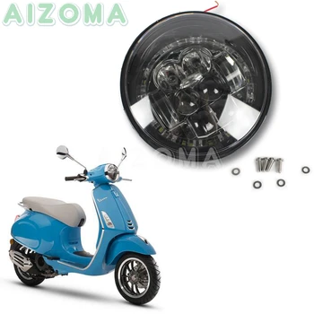 1pcs Motorcycle LED High/Low Beam Headlight Black Daytime Running Head Lights Lamp for Vespa Primavera 50 150
1pcs Motorcycle LED High/Low Beam Headlight Black Daytime Running Head Lights Lamp for Vespa Primavera 50 150