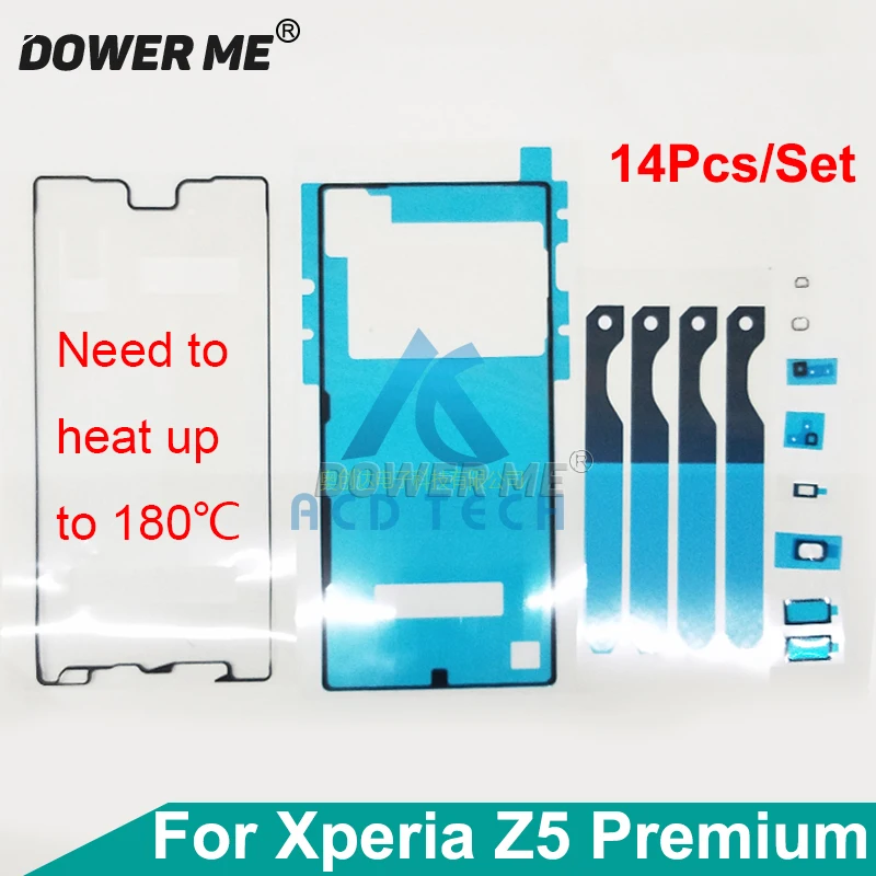 14pcs/set Earpiece Loudspeaker Handset Jack Battery Sticker Adhesive Glue Full Set For Sony Xperia Z5 Premium Z5plus Dual Z5P
14pcs/set Earpiece Loudspeaker Handset Jack Battery Sticker Adhesive Glue Full Set For Sony Xperia Z5 Premium Z5plus Dual Z5P