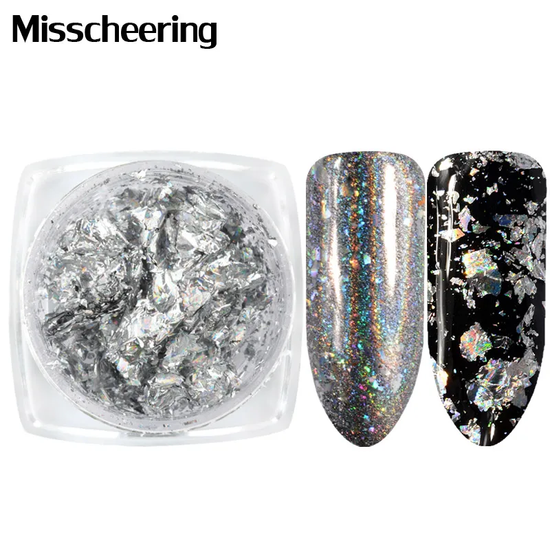 0.2g/box Silver Magic Nail Powders Laser Nail Glitter Aluminum Flakes Irregular Sequins DIY UV Gel Polish Nail Art Decorations
0.2g/box Silver Magic Nail Powders Laser Nail Glitter Aluminum Flakes Irregular Sequins DIY UV Gel Polish Nail Art Decorations