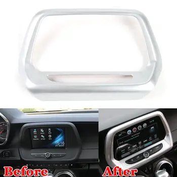 BBQ@FUKA Car 9" GPS Navigation Panel Frame Dash Board Outlet Trim Cover Fit For Chevrole Camaro 2017 
BBQ@FUKA Car 9" GPS Navigation Panel Frame Dash Board Outlet Trim Cover Fit For Chevrole Camaro 2017