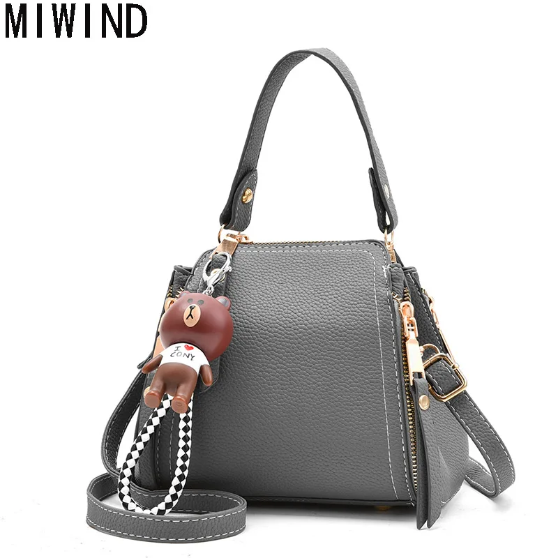 MIWIND Brand Fashion Leather Handbag Women Vintage Shoulder Bag Female Designer Crossbody Bags Ladies Quality Totes TXL1158
MIWIND Brand Fashion Leather Handbag Women Vintage Shoulder Bag Female Designer Crossbody Bags Ladies Quality Totes TXL1158