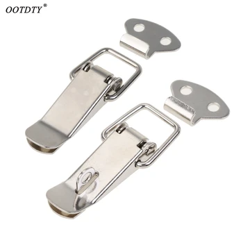 OOTDTY 6pcs Metal Hardware Cabinet Boxes Spring Loaded Latch Catch Locking Toggle Hasps
OOTDTY 6pcs Metal Hardware Cabinet Boxes Spring Loaded Latch Catch Locking Toggle Hasps
