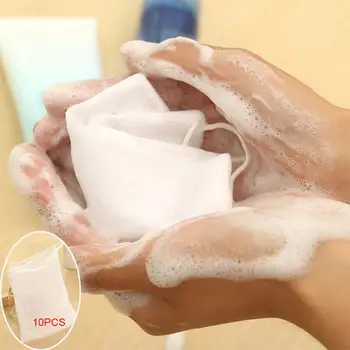 10 pcs Soap Foaming Blister Mesh Net Bubble Mesh Bag Skin Clean Tool Practical Soap Blister Mesh Bath Sponges Bathroom Supplies
10 pcs Soap Foaming Blister Mesh Net Bubble Mesh Bag Skin Clean Tool Practical Soap Blister Mesh Bath Sponges Bathroom Supplies