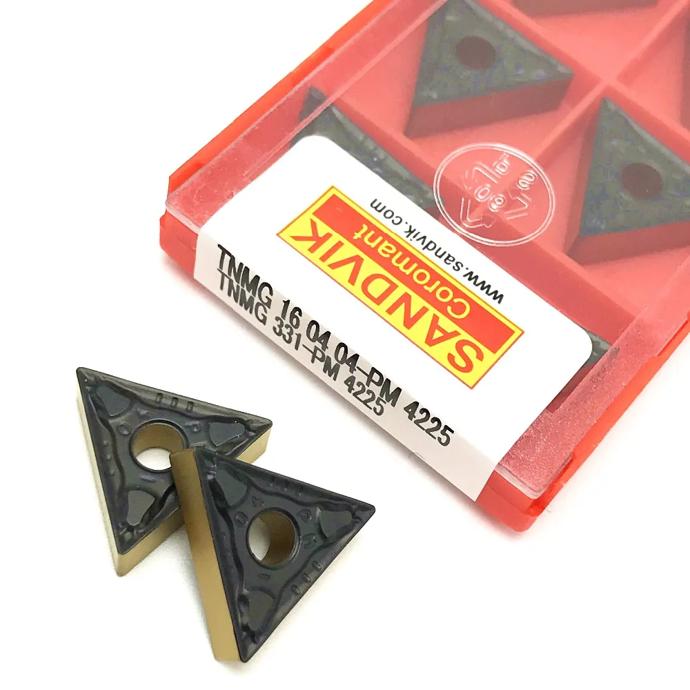TNMG160404 PM 4225 TNMG331 Carbide insert High quality External Turning Tools Lathe cutter Tokarnyy turning insert TNMG 160404
TNMG160404 PM 4225 TNMG331 Carbide insert High quality External Turning Tools Lathe cutter Tokarnyy turning insert TNMG 160404