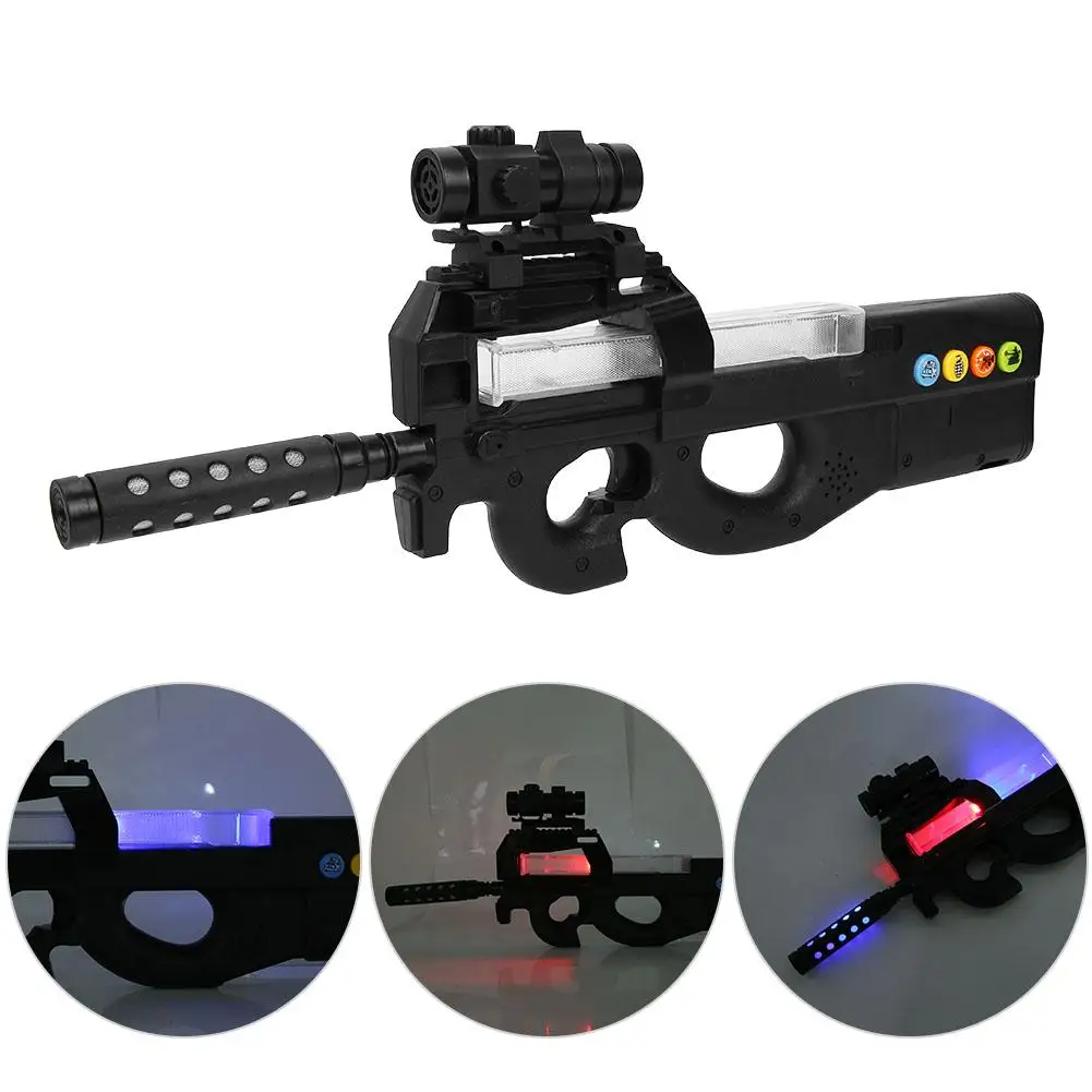 Electric Toy for Kids LED Light Up Rifle Toy Children Game Rifle with Light and Sound Outdoor Shooting Toys for Kids Boy
Electric Toy for Kids LED Light Up Rifle Toy Children Game Rifle with Light and Sound Outdoor Shooting Toys for Kids Boy