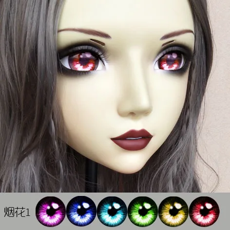(GL068) Sweet Girl Resin Half Head BJD Kigurumi Mask With Eyes Cosplay Anime Role Lolita Mask Crossdress Doll
(GL068) Sweet Girl Resin Half Head BJD Kigurumi Mask With Eyes Cosplay Anime Role Lolita Mask Crossdress Doll