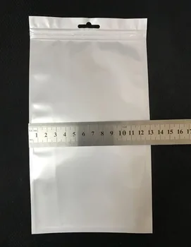 13*24cm White/Clear Reclosable Valve Zipper Plastic Retail Packaging Bags Zip Lock Storage Bag Package W/ Hang Hole
13*24cm White/Clear Reclosable Valve Zipper Plastic Retail Packaging Bags Zip Lock Storage Bag Package W/ Hang Hole