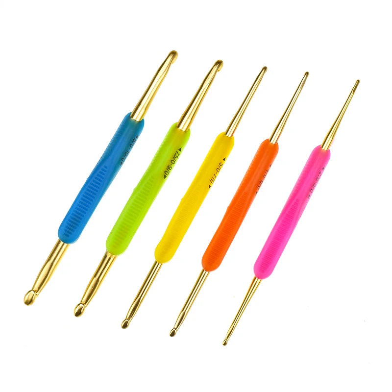 5 PCS Double Pointed Crochet Hooks 2.5-6.0mm DIY Mix Size Knitting Needles Yarn Sweater Weave Craft tools Accessories
5 PCS Double Pointed Crochet Hooks 2.5-6.0mm DIY Mix Size Knitting Needles Yarn Sweater Weave Craft tools Accessories