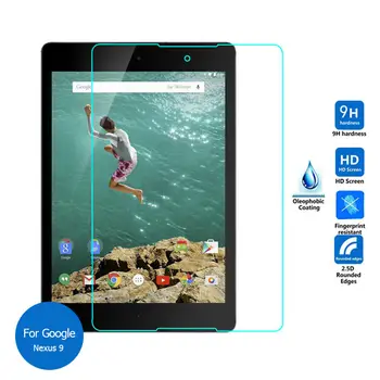 For Google Nexus 9 Tempered Glass Screen Protector 9h Safety Protective Film For HTC Flounder Nexus9 Wifi Lte
For Google Nexus 9 Tempered Glass Screen Protector 9h Safety Protective Film For HTC Flounder Nexus9 Wifi Lte