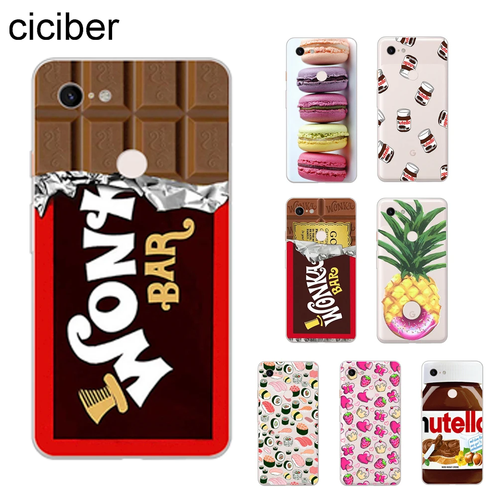 ciciber Food Chocolate Phone Cases For Google Pixel 3 2 XL Soft Silicone TPU Back Cover for Pixel 3XL 2XL Fundas Coque Shell
ciciber Food Chocolate Phone Cases For Google Pixel 3 2 XL Soft Silicone TPU Back Cover for Pixel 3XL 2XL Fundas Coque Shell