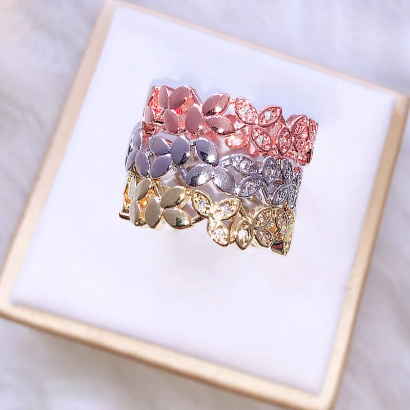 Europe and the United States new female ring creative hollow leaf joint ring 925 silver wedding rings
Europe and the United States new female ring creative hollow leaf joint ring 925 silver wedding rings
