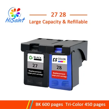 Hisaint 27XL 28XL Refilled Ink Cartridge Replacement For HP 27 28 XL for HP Deskjet 450 450CI 5550 3420 3520 3550 3650
Hisaint 27XL 28XL Refilled Ink Cartridge Replacement For HP 27 28 XL for HP Deskjet 450 450CI 5550 3420 3520 3550 3650